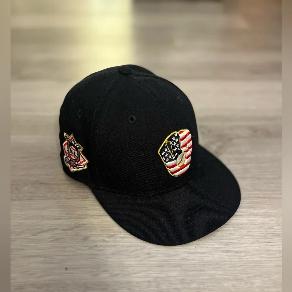 New Era Brewers Hat; American Flag 6 3/4